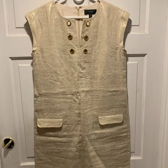 claudia dress in linen Claudia Dress Pattern main image 1